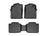 WeatherTech DigitalFit Floor Liners for 2011 2010 2009 2008 Toyota Tacoma [Covers Front & Rear Row, Black] | 441781-440214