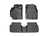 WeatherTech DigitalFit Floor Liners for Pontiac/Toyota [Covers Front & Rear Row, Black] | 44186-1-2