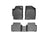 WeatherTech DigitalFit Floor Liners for 2012 2011 2010 2009 2008 2007 Nissan Altima [Covers Front & Rear Row, Black] | 441961-441182