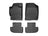 WeatherTech DigitalFit Floor Liners for 2013 2012 2011 2010 2009 2008 Nissan Altima [Covers Front & Rear Row, Black] | 441961-441183