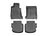 WeatherTech DigitalFit Floor Liners for 2018 2017 2016 2015 2014 2013 2012 Maserati GranTurismo [Covers Front & Rear Row, Black] | 44202-1-3
