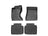 WeatherTech DigitalFit Floor Liners for GS300/GS350 [Covers Front & Rear Row, Black] | 442061-442052