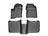 WeatherTech DigitalFit Floor Liners for 2010 2009 Ford Flex [Covers Front & Rear Row, Black] | 44208-1-2