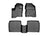 WeatherTech DigitalFit Floor Liners for 2010 Lincoln MKT [Covers Front & Rear Row, Black] | 442081-446502