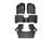 WeatherTech DigitalFit Floor Liners for QX56/Armada [Covers Front & Both Rear Rows, Black] | 442091-440194-3