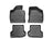 WeatherTech DigitalFit Floor Liners for A3/A3 Quattro [Covers Front & Rear Row, Black] | 44218-1-2