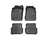 WeatherTech DigitalFit Floor Liners for Audi [Covers Front & Rear Row, Black] | 44219-1-2