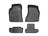 WeatherTech DigitalFit Floor Liners for 2010 2009 2008 Dodge Challenger [Covers Front & Rear Row, Black] | 44222-1-2