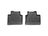 WeatherTech DigitalFit Floor Liners for 2009 2008 Pontiac G8 [Covers Rear (2nd) Row, Black] | 442252