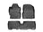 WeatherTech DigitalFit Floor Liners for xD/Yaris [Covers Front & Rear Row, Black] | 44227-1-3
