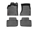 WeatherTech DigitalFit Floor Liners for 2022 2021 2020 2019 2018 2017 2016 2015 Porsche Macan [Covers Front & Rear Row, Black] | 44230-1-3