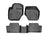 WeatherTech DigitalFit Floor Liners for 2017 2016 2015 2014 2013 2012 2011 2010 Volvo XC60 [Covers Front & Rear Row, Black] | 44234-1-2