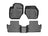 WeatherTech DigitalFit Floor Liners for Volvo [Covers Front & Rear Row, Black] | 44234-1-3