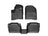 WeatherTech DigitalFit Floor Liners for 2010 2009 Lincoln MKS [Covers Front & Rear Row, Black] | 44237-1-2