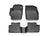 WeatherTech DigitalFit Floor Liners for 2013 2012 2011 2010 Mazda 3 [Covers Front & Rear Row, Black] | 44240-1-2