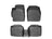 WeatherTech DigitalFit Floor Liners for 2010 2009 2008 2007 2006 2005 Scion tC [Covers Front & Rear Row, Black] | 44247-1-2