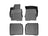 WeatherTech DigitalFit Floor Liners for Mercedes-Benz [Covers Front & Rear Row, Black] | 44252-1-2