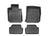WeatherTech DigitalFit Floor Liners for BMW [Covers Front & Rear Row, Black] | 44253-1-2