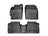 WeatherTech DigitalFit Floor Liners for 2011 2010 Toyota Prius [Covers Front & Rear Row, Black] | 44256-1-2
