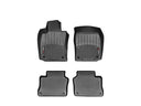 WeatherTech DigitalFit Floor Liners for 2016 2015 2014 2013 2012 2011 2010 Porsche Panamera [Covers Front & Rear Row, Black] | 44257-1-2