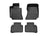 WeatherTech DigitalFit Floor Liners for Mercedes-Benz [Covers Front & Rear Row, Black] | 44258-1-2