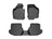WeatherTech DigitalFit Floor Liners for 2016 2015 2014 2013 2012 2011 2010 2009 2008 2007 Volkswagen Eos [Covers Front & Rear Row, Black] | 44269-1-3