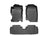 WeatherTech DigitalFit Floor Liners for 2005 2004 2003 2002 2001 Honda Civic [Covers Front & Rear Row, Black] | 44282-1-2