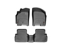 WeatherTech DigitalFit Floor Liners for 2008 2007 2006 2005 2004 Suzuki Forenza [Covers Front & Rear Row, Black] | 44285-1-2