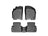 WeatherTech DigitalFit Floor Liners for 2008 2007 2006 2005 2004 Suzuki Forenza [Covers Front & Rear Row, Black] | 44285-1-2