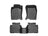 WeatherTech DigitalFit Floor Liners for 2015 2014 2013 2012 Honda Crosstour [Covers Front & Rear Row, Black] | 44288-1-2