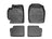 WeatherTech DigitalFit Floor Liners for 2008 2007 2006 2005 2004 2003 Toyota Corolla [Covers Front & Rear Row, Black] | 442901-441092
