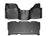WeatherTech DigitalFit Floor Liners for F-250 Super Duty/F-350 Super Duty [Covers Front & Rear Row, Black] | 442931-440023