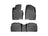 WeatherTech DigitalFit Floor Liners for 2015 2014 2013 2012 2011 Hyundai Sonata [Covers Front & Rear Row, Black] | 44296-1-2