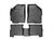 WeatherTech DigitalFit Floor Liners for 2012 2011 2010 Hyundai Santa Fe [Covers Front & Rear Row, Black] | 442981-440962