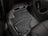 WeatherTech DigitalFit Floor Liners for 2012 2011 2010 Hyundai Santa Fe [Covers Front Row, Black] | 442981