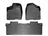 WeatherTech DigitalFit Floor Liners for 2012 2011 Toyota Sienna [Covers Front & Rear Row, Black] | 44300-1-2