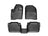 WeatherTech DigitalFit Floor Liners for 2016 2015 2014 2013 2012 2011 Lincoln MKS [Covers Front & Rear Row, Black] | 443021-442372