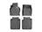 WeatherTech DigitalFit Floor Liners for 2019 2018 2017 2016 2015 INFINITI Q70L [Covers Front & Rear Row, Black] | 44304-1-3