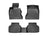 WeatherTech DigitalFit Floor Liners for 535i GT/550i GT [Covers Front & Rear Row, Black] | 44307-1-3