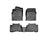 WeatherTech DigitalFit Floor Liners for 2011 2010 2009 2008 2007 Toyota FJ Cruiser [Covers Front & Rear Row, Black] | 44311-1-2