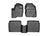 WeatherTech DigitalFit Floor Liners for 2019 2018 2017 2016 2015 2014 2013 2012 2011 2010 Lincoln MKT [Covers Front & Rear Row, Black] | 443121-446502