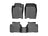 WeatherTech DigitalFit Floor Liners for 2015 2014 2013 2012 Honda Crosstour [Covers Front & Rear Row, Black] | 443201-442882
