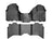 WeatherTech DigitalFit Floor Liners for Dodge/Ram [Covers Front & Rear Row, Black] | 443281-442163