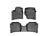 WeatherTech DigitalFit Floor Liners for Cayenne/Touareg [Covers Front & Rear Row, Black] | 44333-1-2