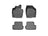 WeatherTech DigitalFit Floor Liners for 2019 2018 2017 2016 2015 2014 2013 2012 Volkswagen Beetle [Covers Front & Rear Row, Black] | 44338-1-3