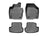 WeatherTech DigitalFit Floor Liners for 2019 2018 2017 2016 2015 2014 2013 Volkswagen Beetle [Covers Front & Rear Row, Black] | 44338-1-4