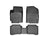 WeatherTech DigitalFit Floor Liners for 2017 2016 2015 2014 2013 2012 Hyundai Accent [Covers Front & Rear Row, Black] | 44340-1-2