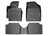 WeatherTech DigitalFit Floor Liners for 2017 2016 2015 2014 2013 2012 Hyundai Veloster [Covers Front & Rear Row, Black] | 44342-1-2
