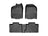 WeatherTech DigitalFit Floor Liners for 2014 2013 2012 2011 Ford Edge [Covers Front & Rear Row, Black] | 443491-4410002