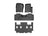 WeatherTech DigitalFit Floor Liners for Expedition/Navigator [Covers Front & Both Rear Rows, Black] | 443531-441072-5